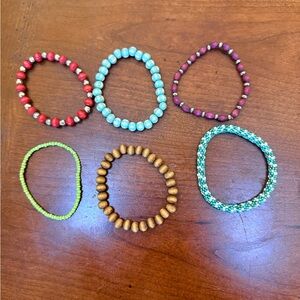 Colorful Beaded Bracelet Set